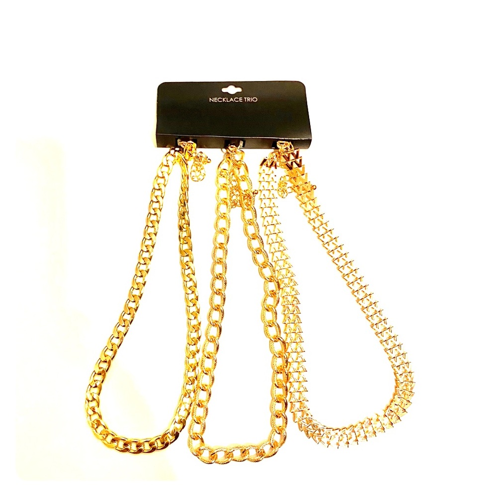 NWT Wet Seal Necklace Trio